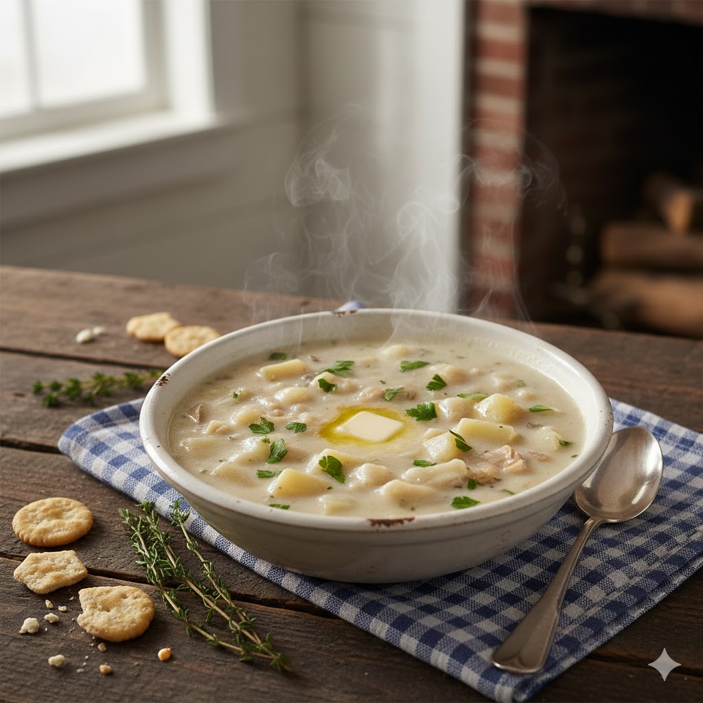 The Comfort in a Bowl: A Deep Dive into New England Clam Chowder